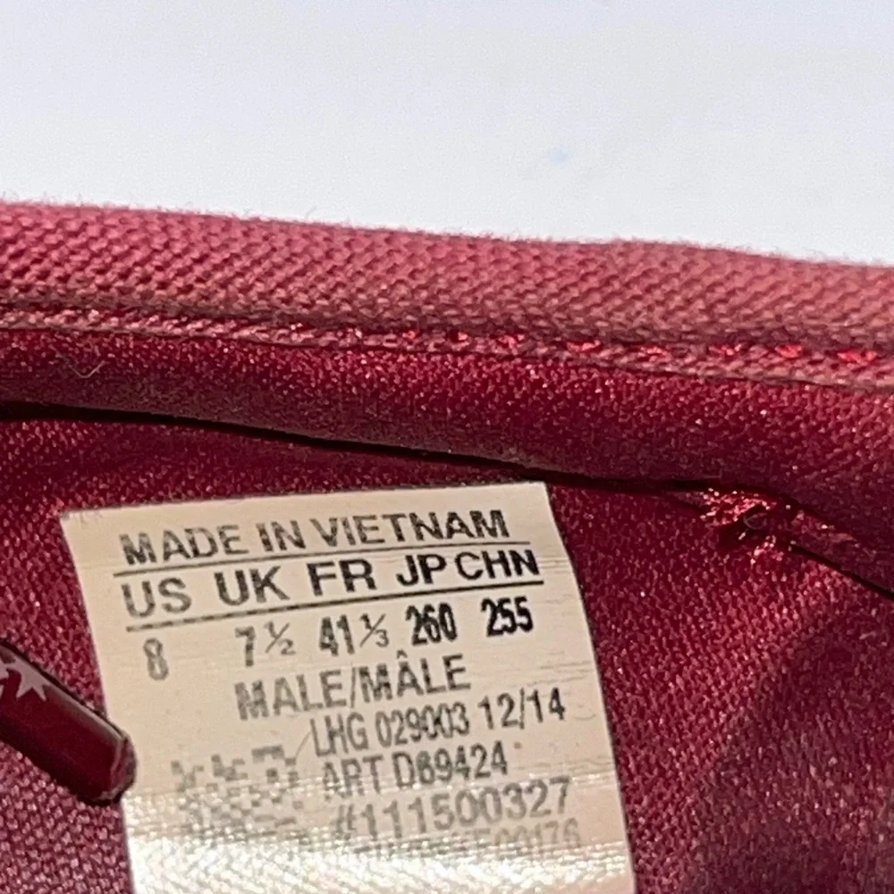 The Hundreds x Adidas “Striker” Skateboarding Sneakers in Burgundy and Gray